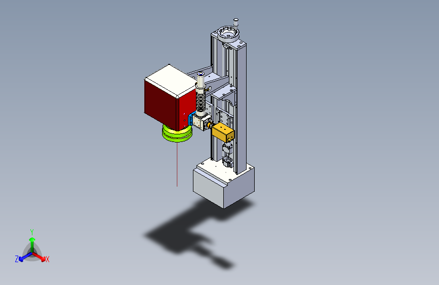 电子元件点胶机械臂