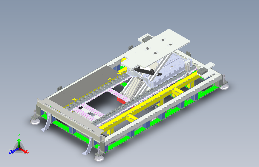 动力电池模组定位工装台