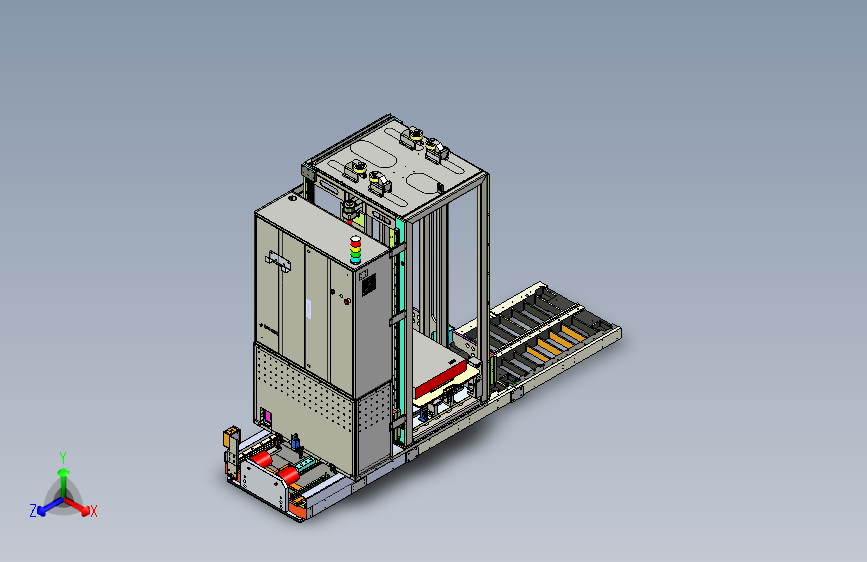 动力电池模组自动顶升移栽机