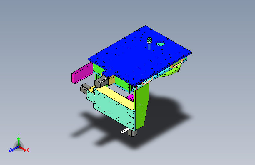 多工位旋转式组装机（型号：ZZ-1800）