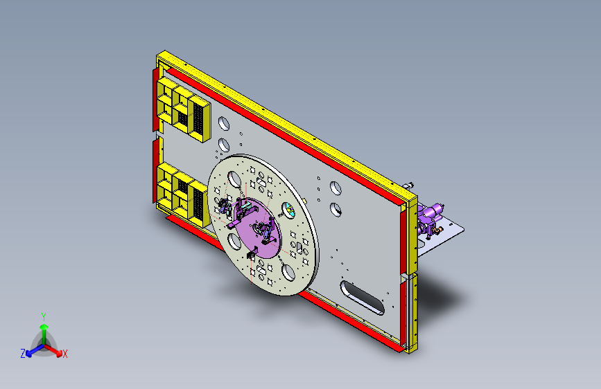 多工位转盘式气动装配设备