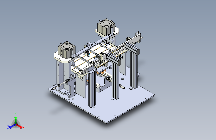 多线同步校直牵引机