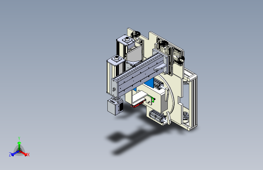 多轴联动精密定位加工平台