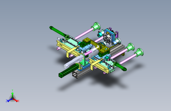 多轴联动精密拧紧工装