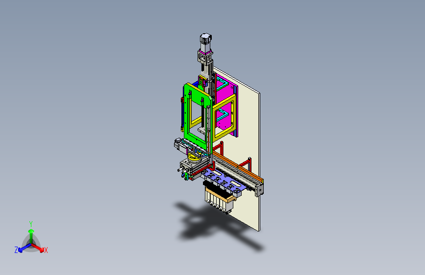 多轴取料机械手（型号：QJ-500）