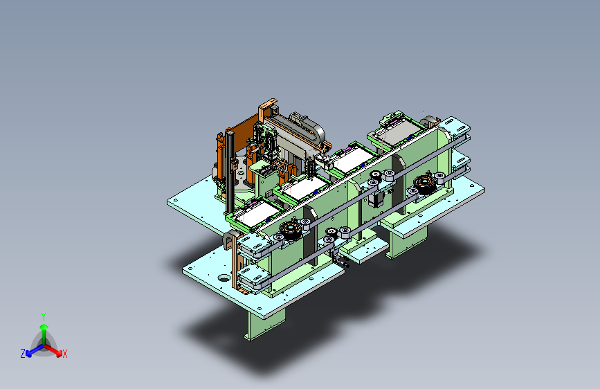 方形锂电池电芯极耳自动焊接工作站