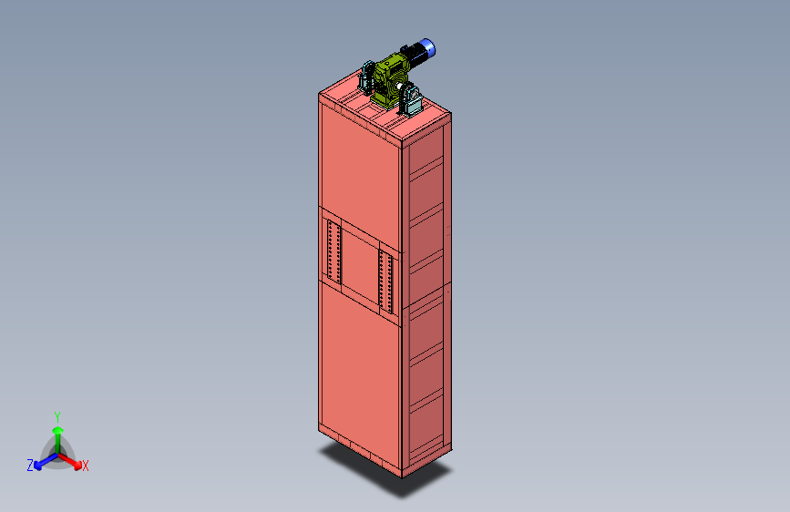 工业垂直物料提升机