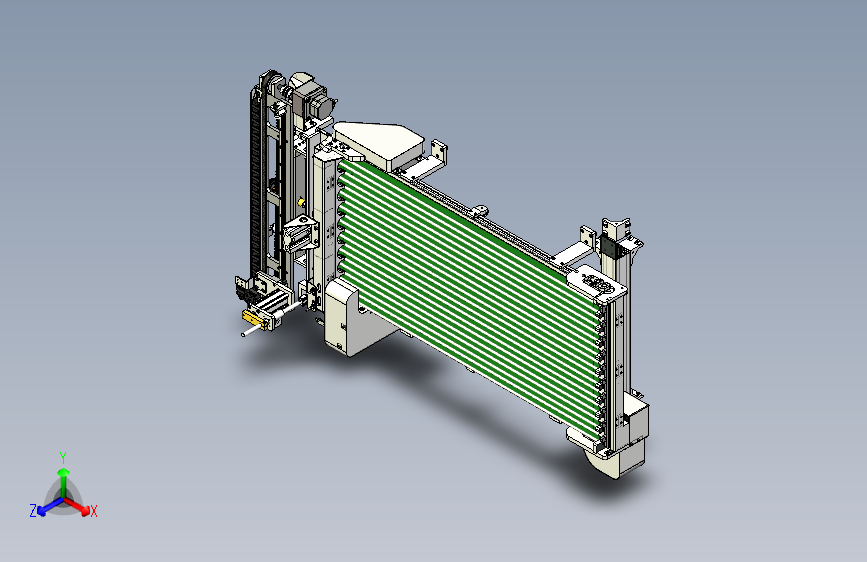 光伏组件硅片自动输送分拣机
