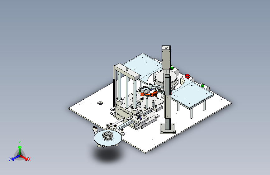 家电电机转子自动压装机