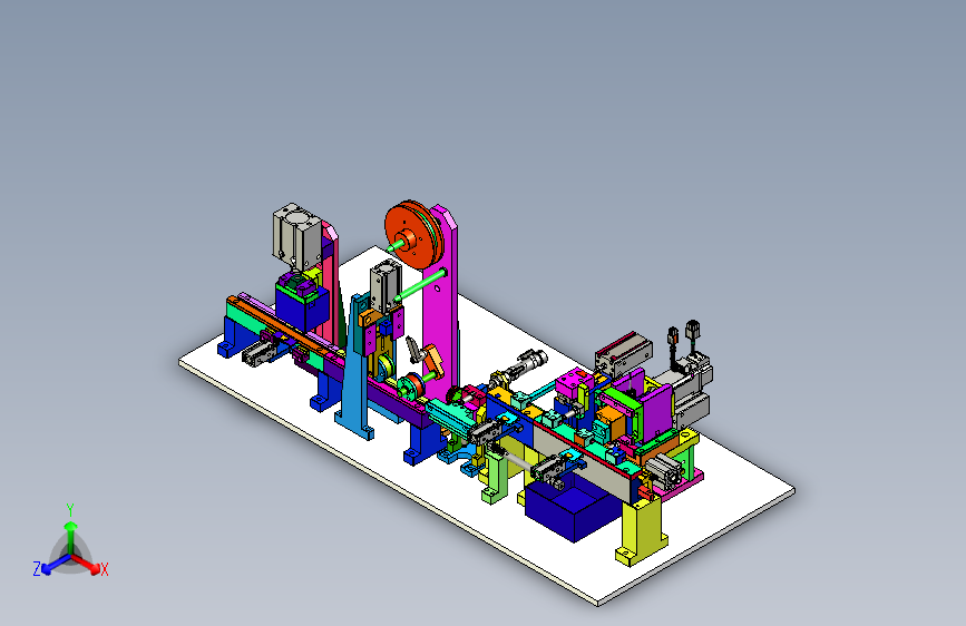 家电继电器自动装配线单元