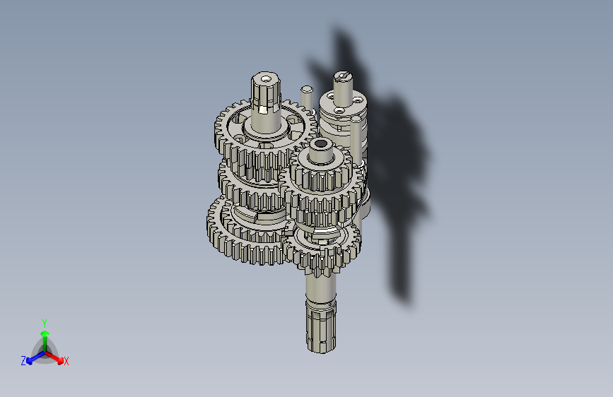 变速箱 铃木 GT750