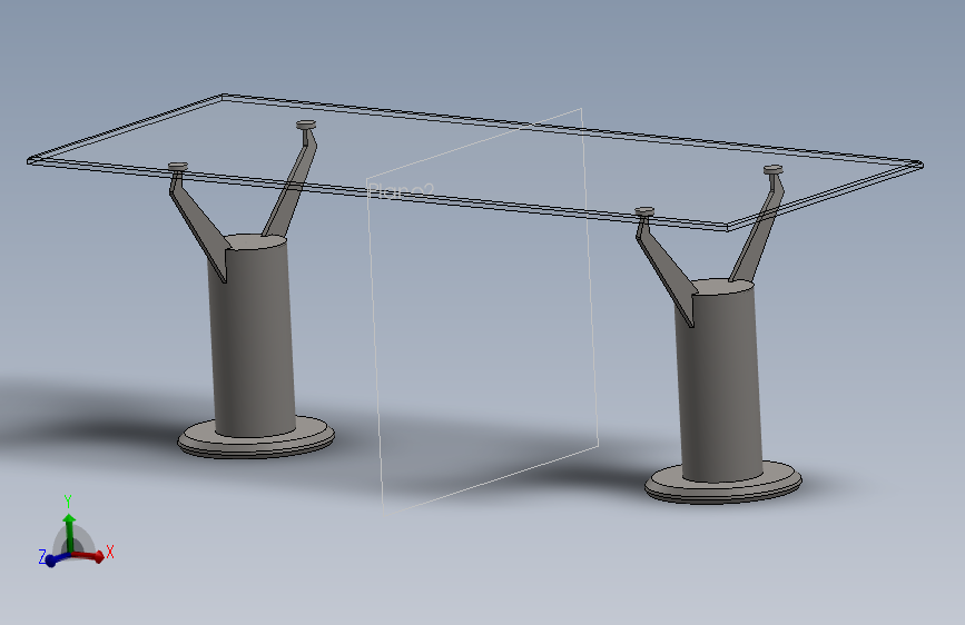 台面设计不锈钢水晶