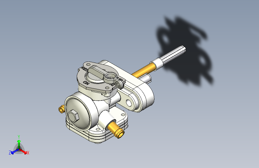 铃木GT750燃油龙头