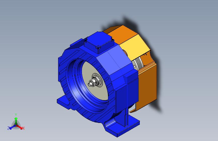 zhousha曳引机总装图