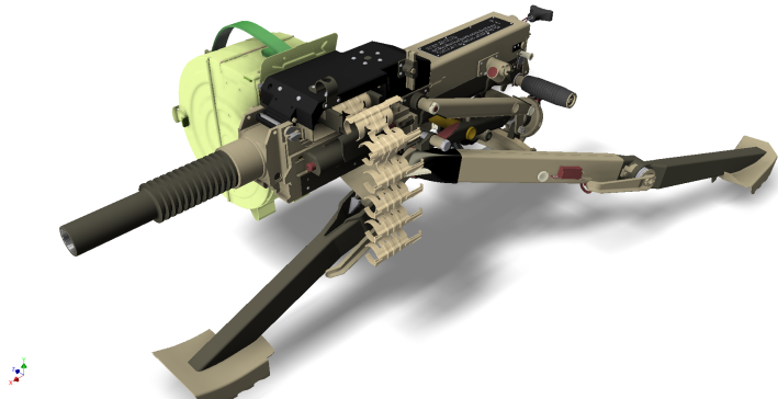 AGS-17榴弹发射器 stp  SW