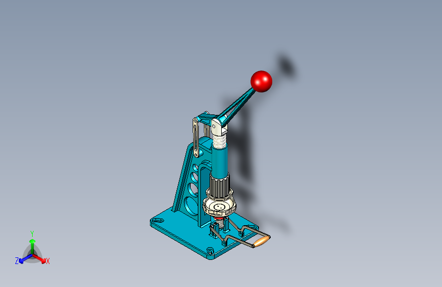 钣金冲压机手动成型