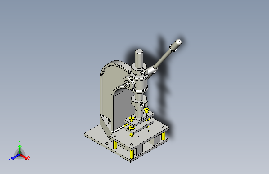 塑料外壳压入夹具