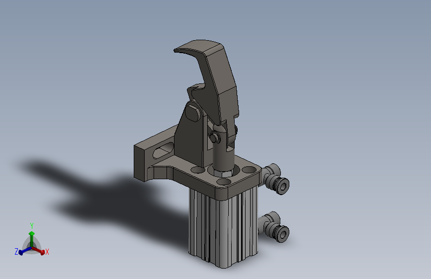 基于槽口的侧压机构
