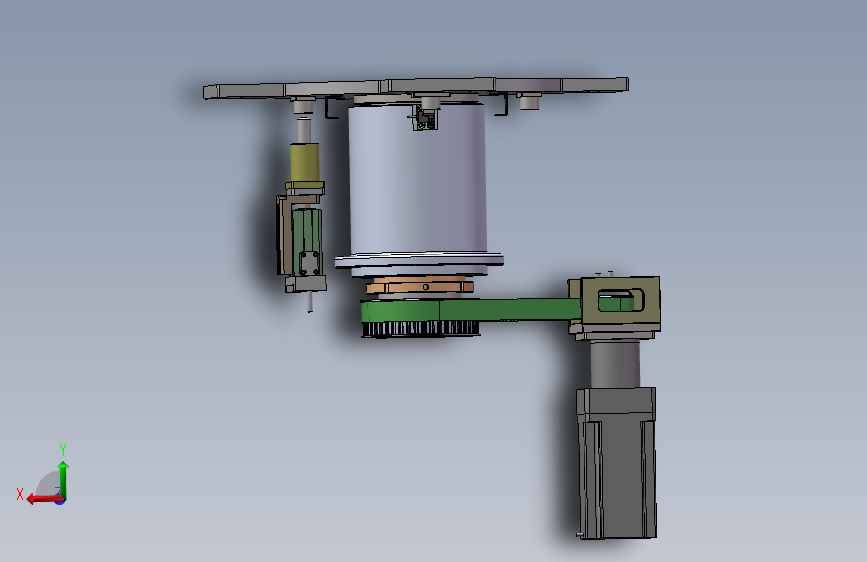 伺服旋转转盘机构--1833765--50_SOLIDWORKS 2018_模型图纸下载 – 懒石网