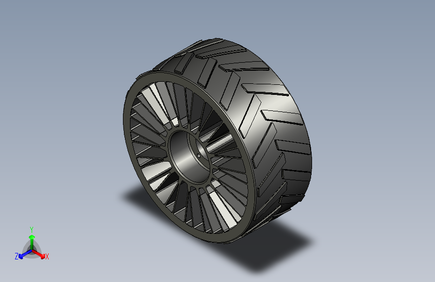 B2000593-无气轮胎 (NTP)防弹轮胎