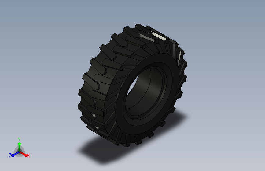 B2000768-推土机橡胶轮胎