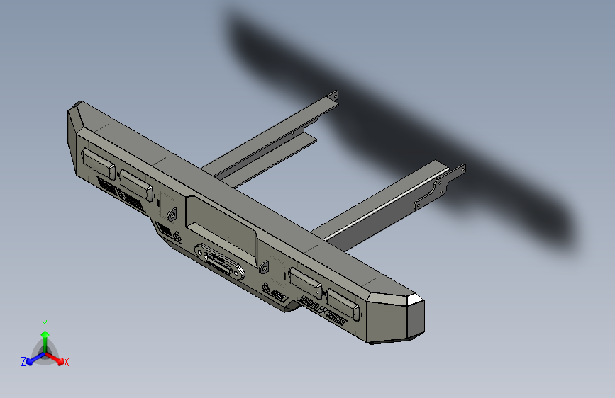 B3000604-后保险杠 f550