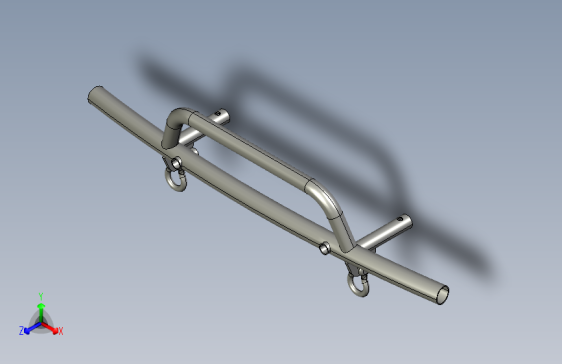 B3000615-拉达Niva前保险杠