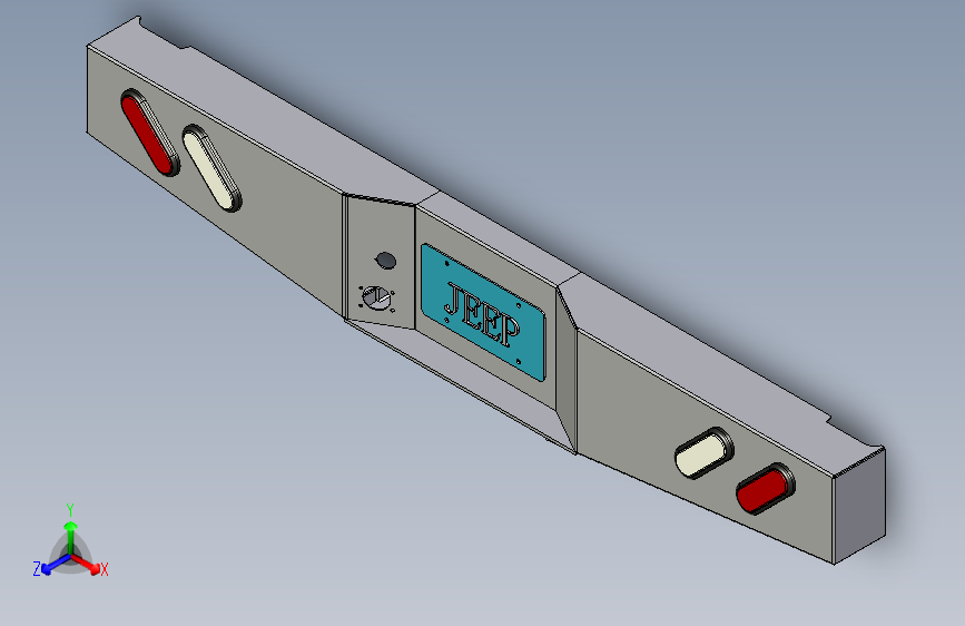 B3000633-福特 F-150 后保险杠