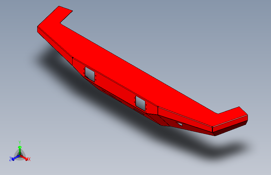 B3000647-吉普牧马人前保险杠 1