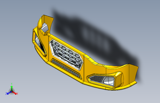 B3000651-后保险杠