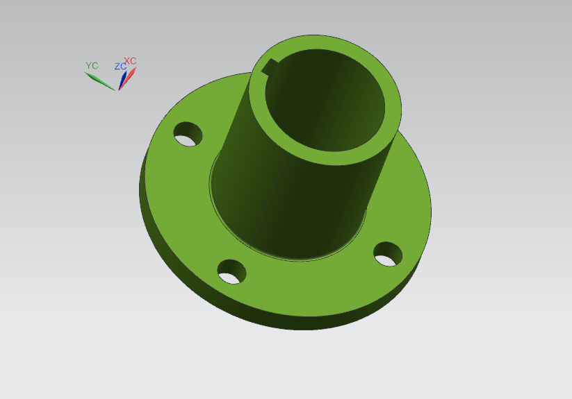 连轴套注塑模具设计【套筒】【最大直径60】【三维UG】