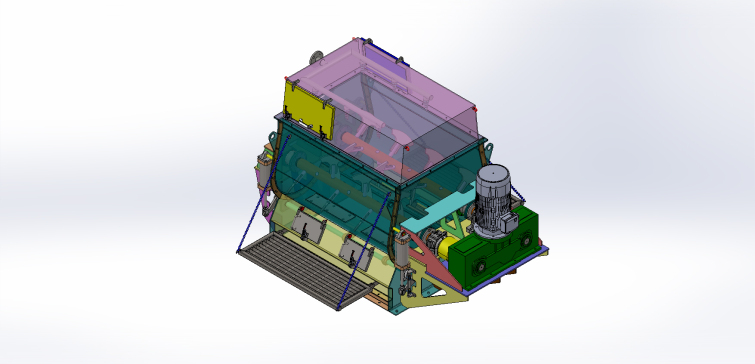 A2000825-SMJ-BD-1250双轴搅拌机