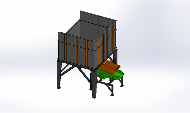A2000862-15立方米振动料斗