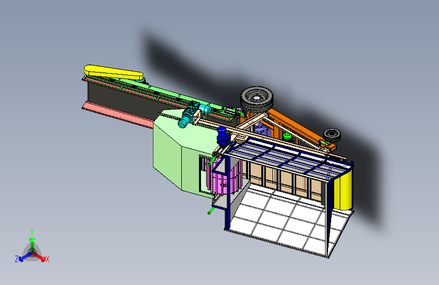 A2000868-料斗给料仓车