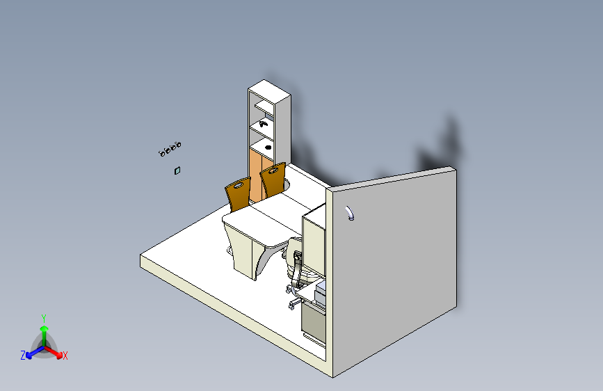 A2000895-办公室桌椅