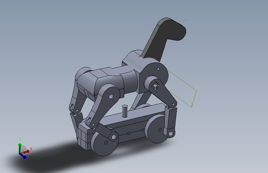 A2000909-可拆卸的木制驯鹿