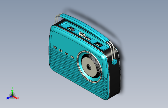 A3000848-复古收音机 BUSH TR82