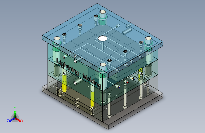 A3000864-盖子注塑模具