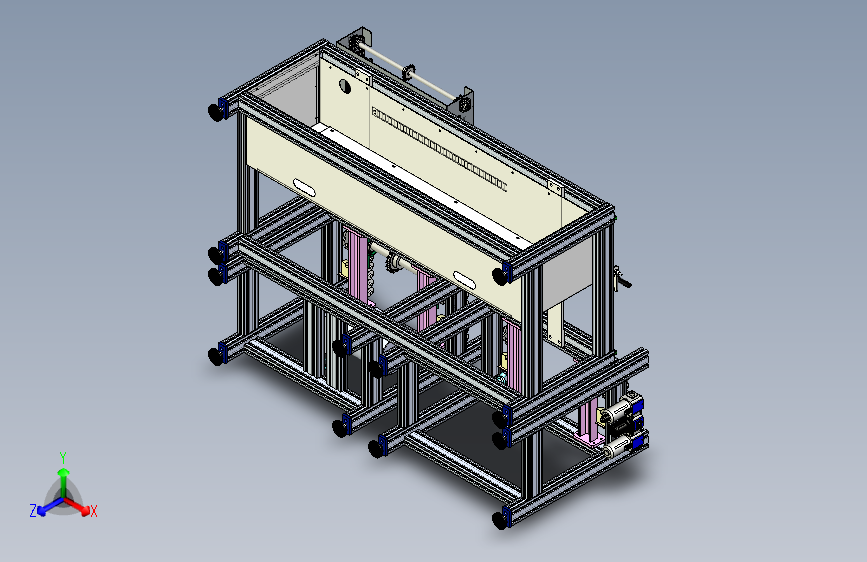 家电外壳自动翻转输送台