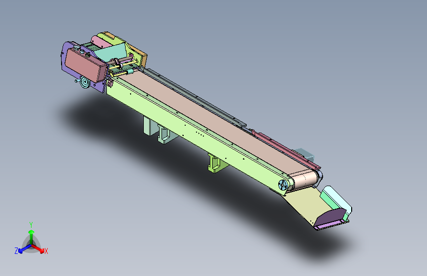 颗粒物料螺旋输送机1