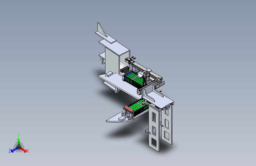 锂电池电芯多组转运分拣线