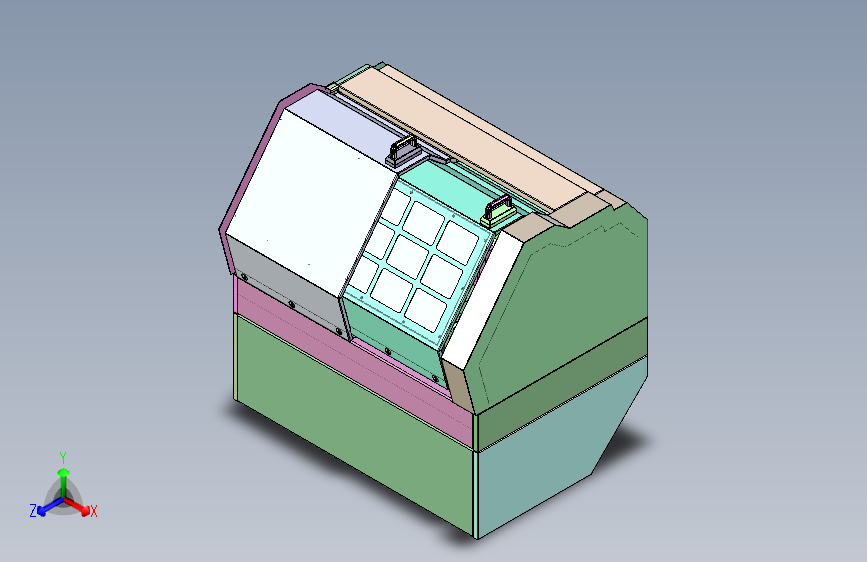 零件自动化装配机柜