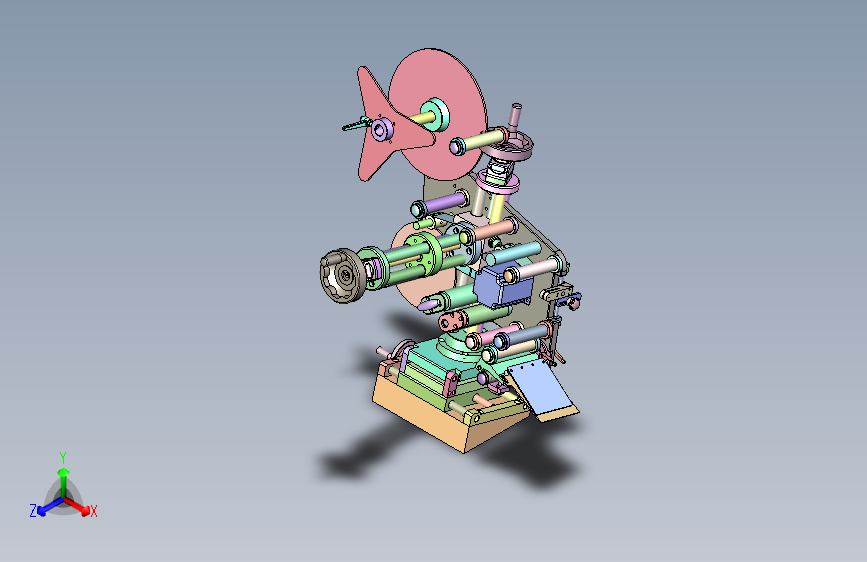 零食袋标签粘贴机（型号：TB-080）1