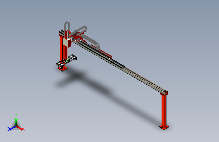 龙门式工件移栽机械手