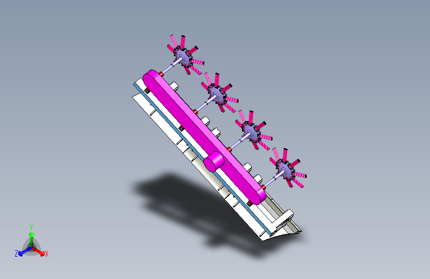 农用残膜回收机的捡拾机构