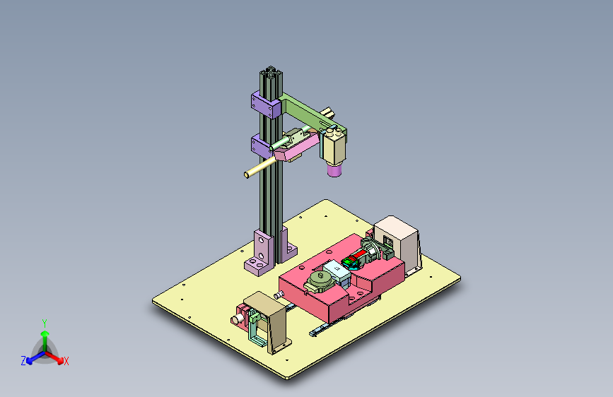 汽车变速箱零件自动点胶机