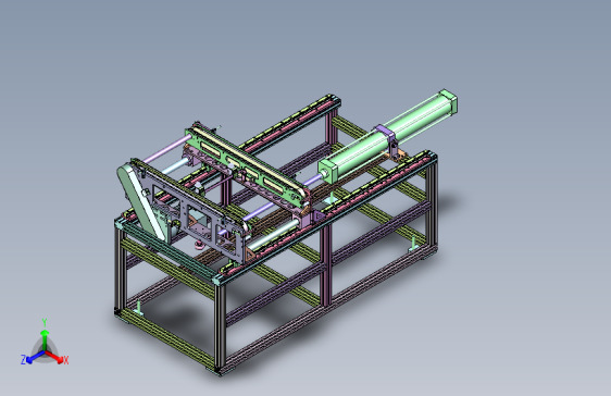 汽车大型构件平移工装-GJ90