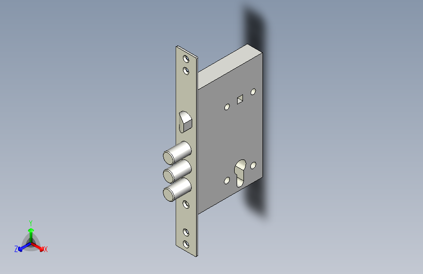 守护锁32.11空间模型