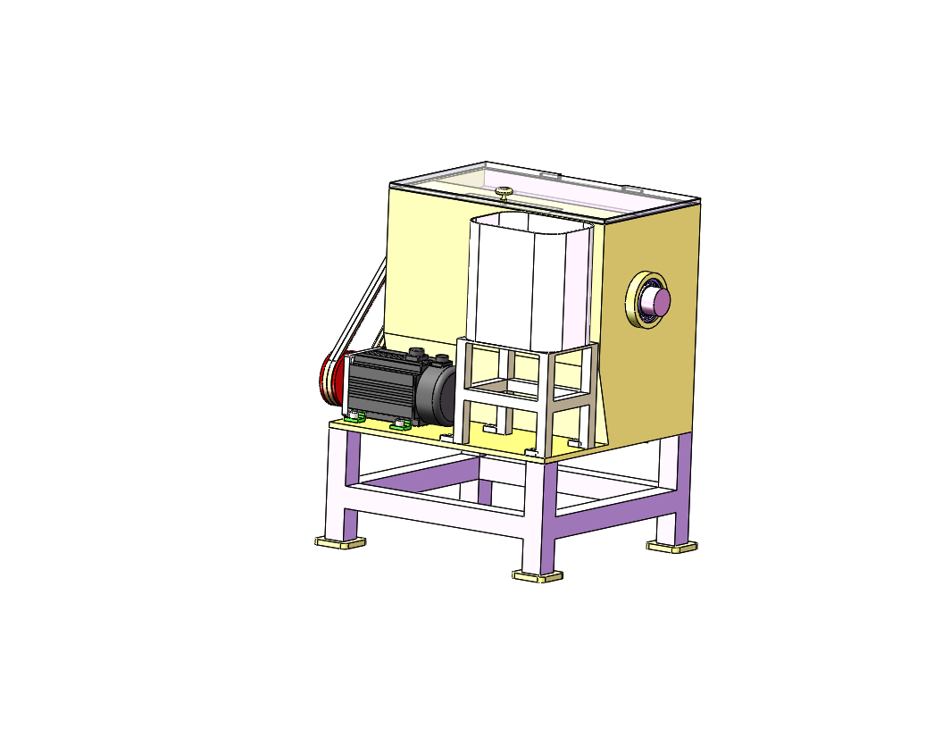多功能瓜果切片切丝机结构设计含三维二维说明书