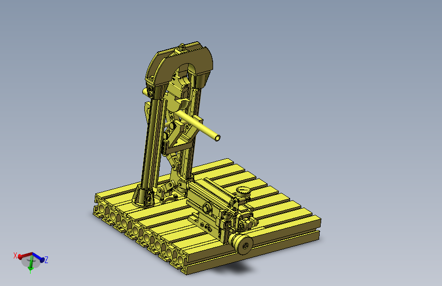 小型液压圆管冷弯成形机成型及退料机构设计(sw+cad+说明书)